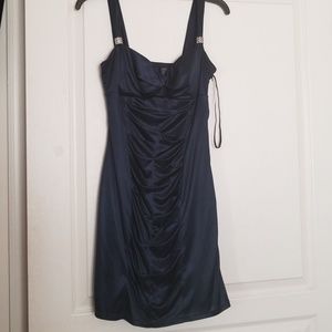 Dark blue dress